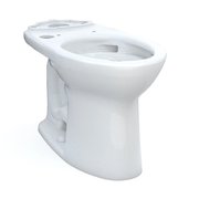 Toto Drake Elongated Toilet Bowl Only with Washlet+ Ready, Less Seat, Cotton C776CEGT40#01